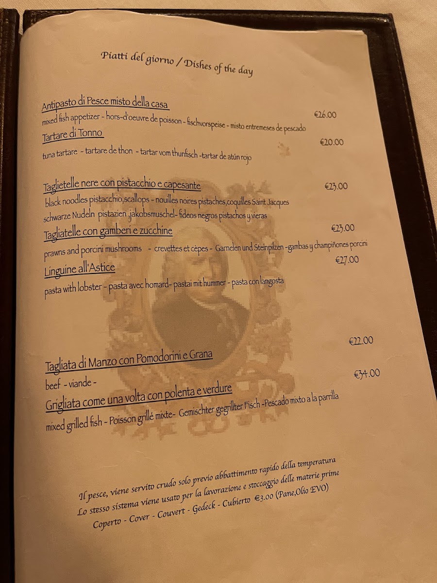 Taverna da Baffo Menu - Image 5