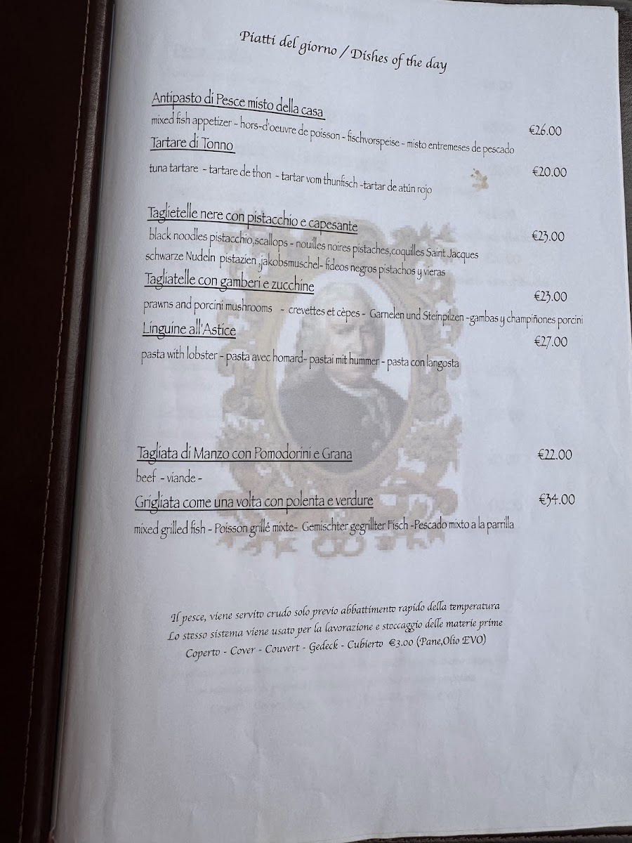 Taverna da Baffo Menu - Image 6